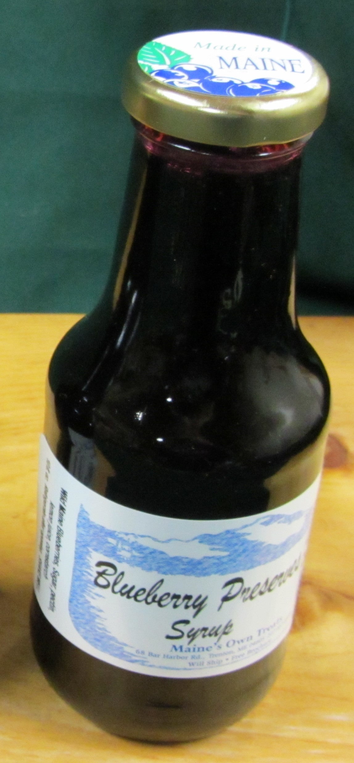 Blueberry Preserves Syrup
