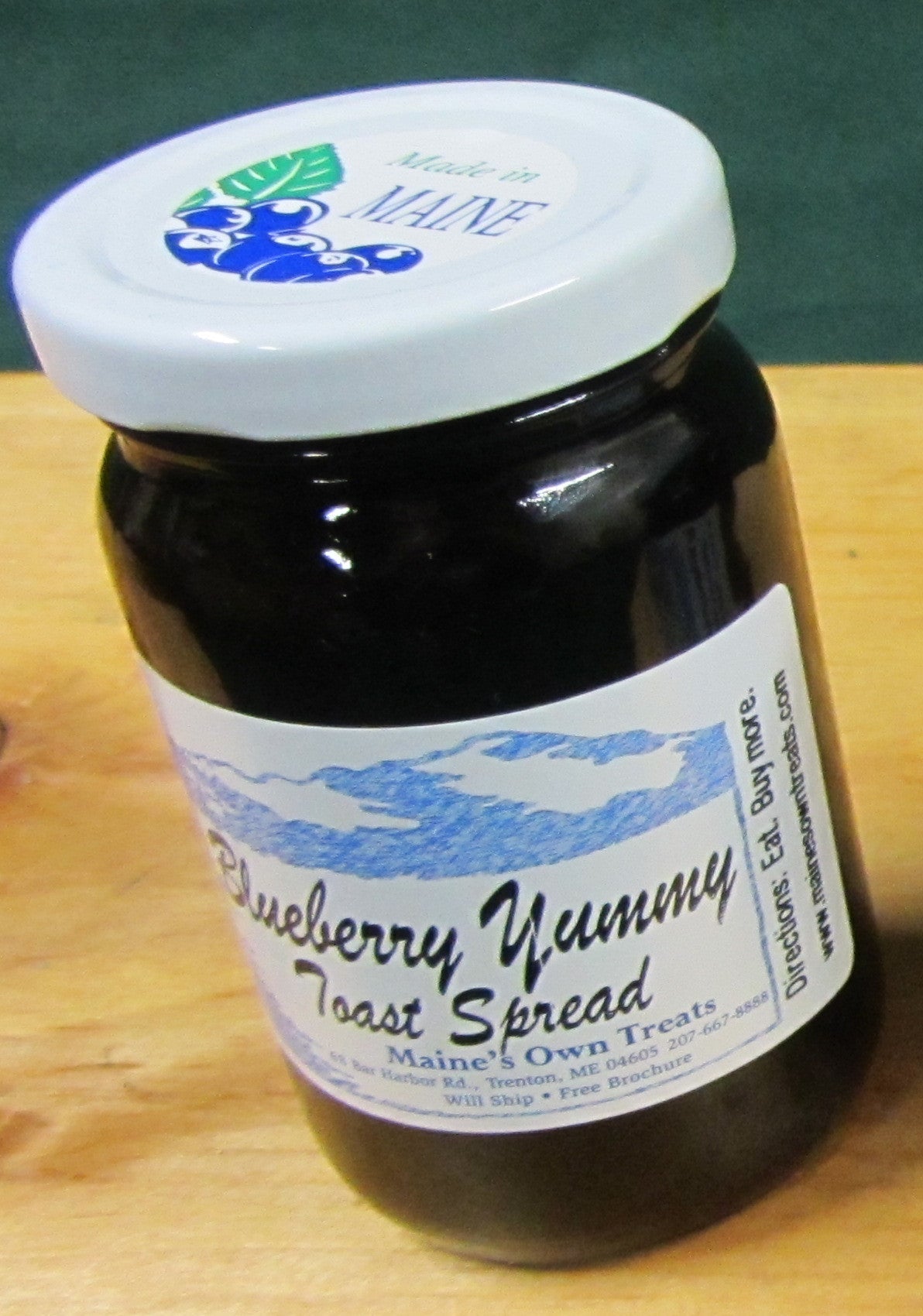 Blueberry Yummy Toast Spread