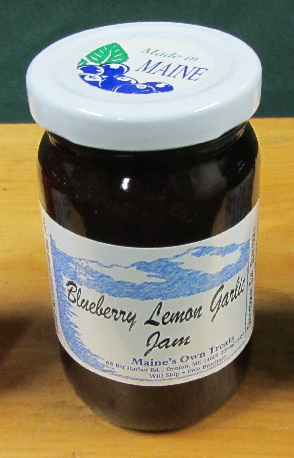 Blueberry Lemon Garlic Jam