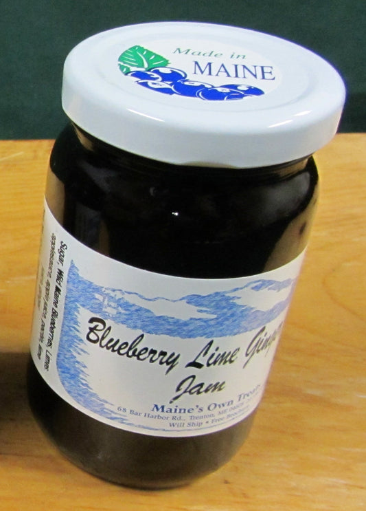 Blueberry Lime Ginger Jam