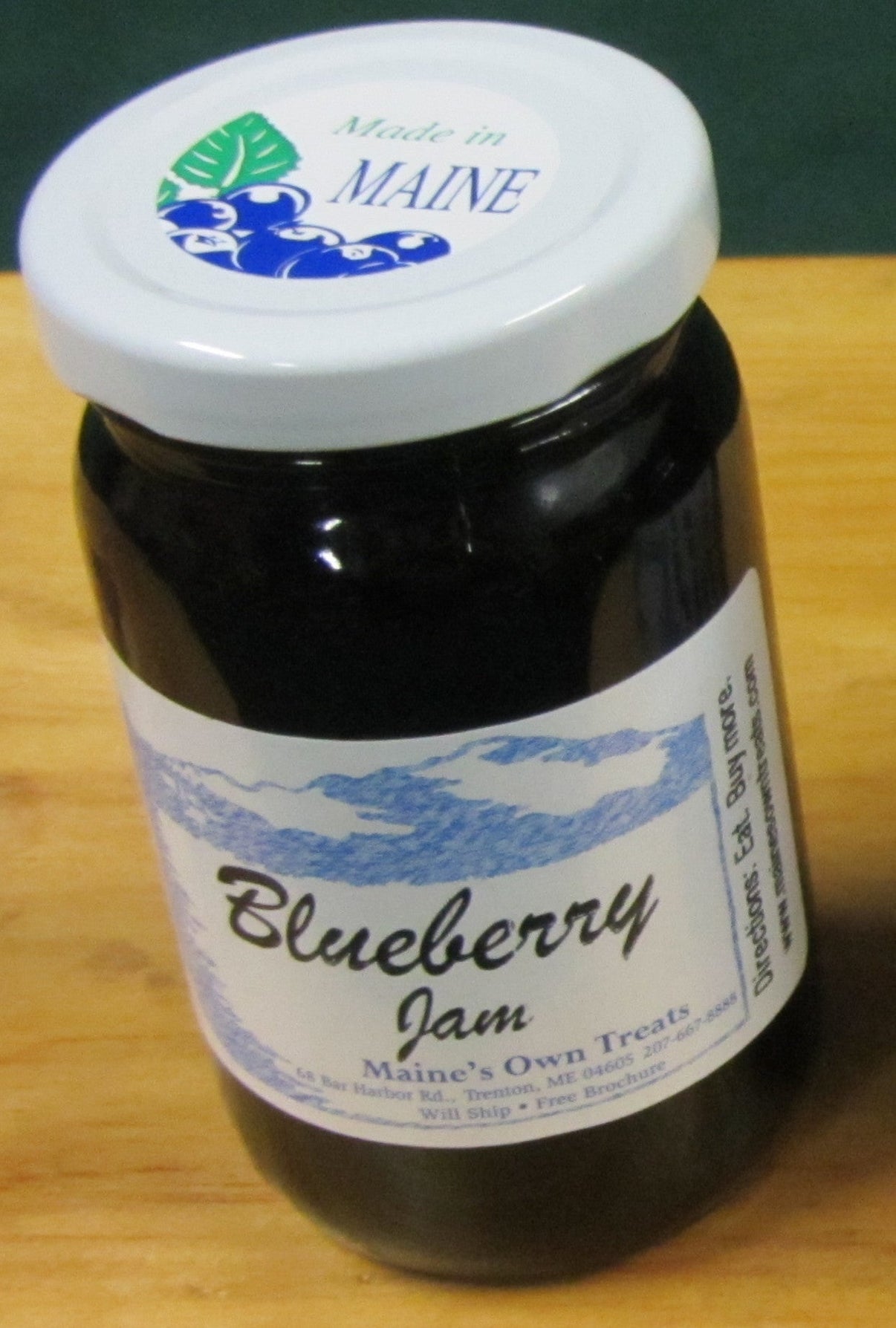 Blueberry Jam Maine's Own Treats