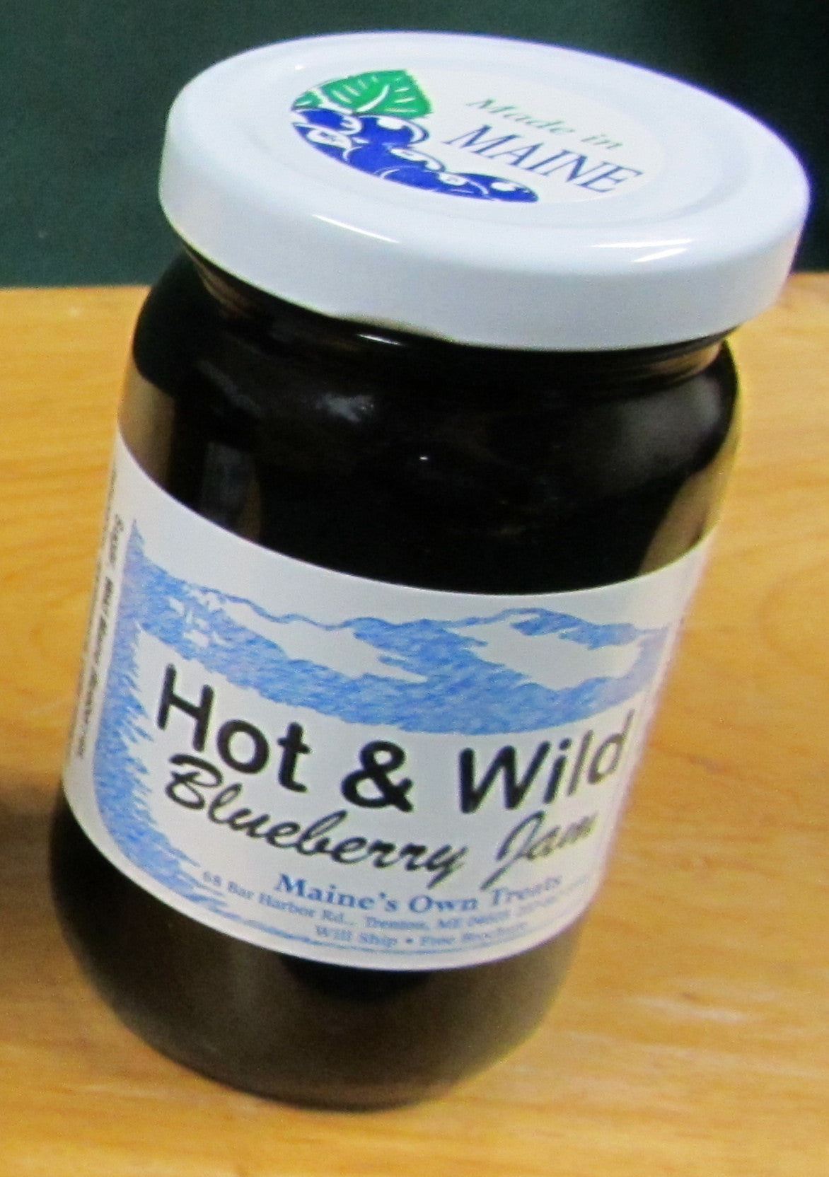 Hot and Wild Blueberry Jam