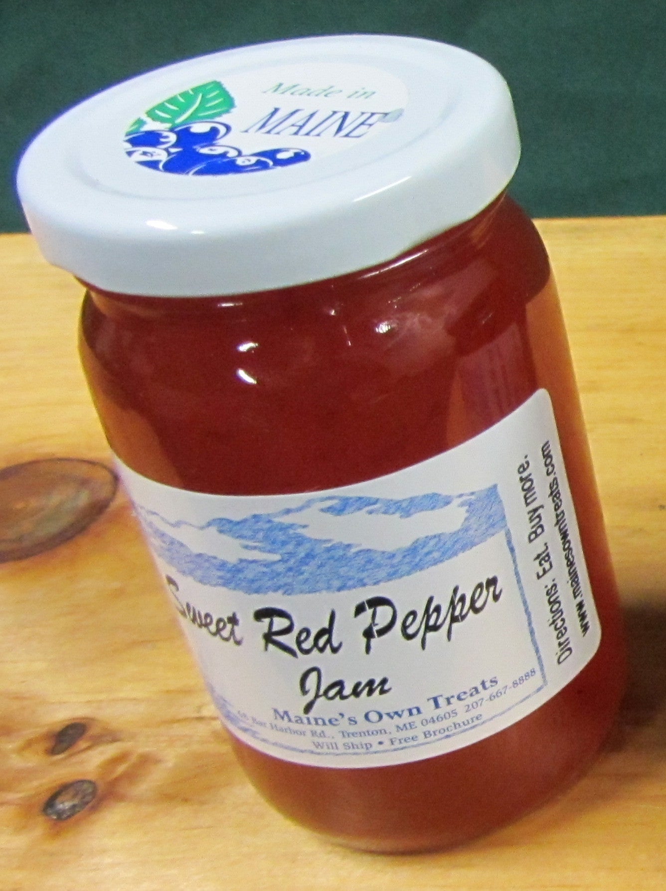 Sweet Red Pepper Jam